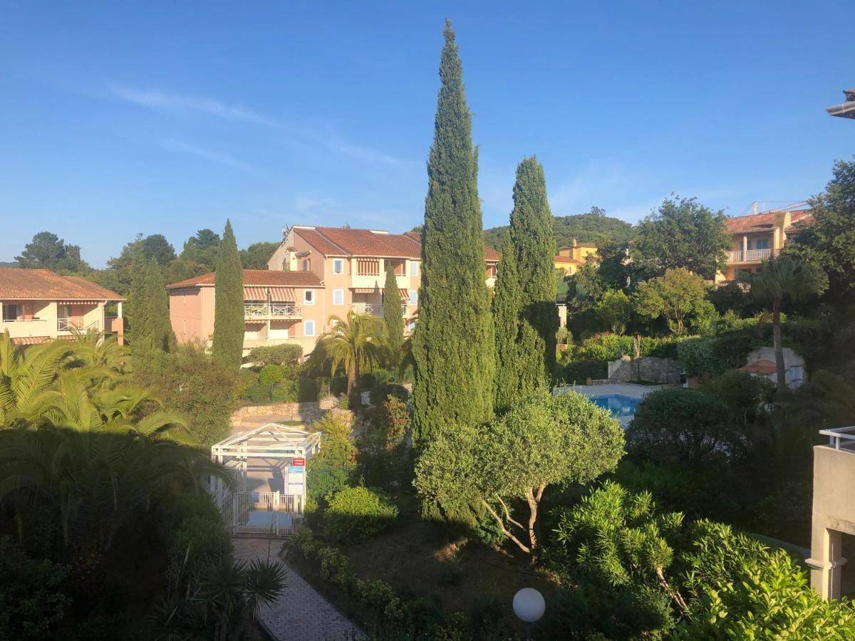 2P Terrasse Vue Piscine Et Jardin Tropical La Croix Valmer Esterno foto
