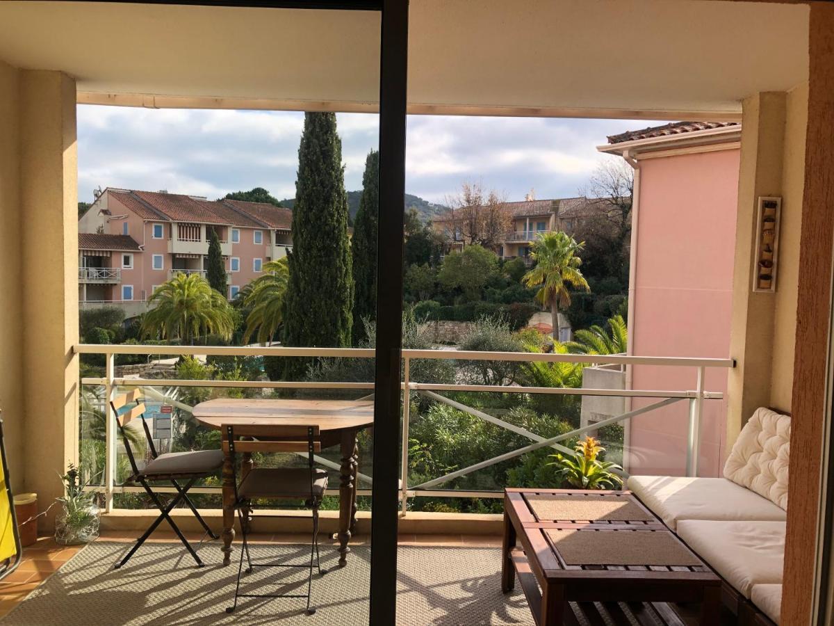 2P Terrasse Vue Piscine Et Jardin Tropical La Croix Valmer Esterno foto